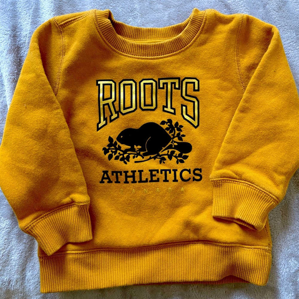 Roots baby crew neck sweatshirt